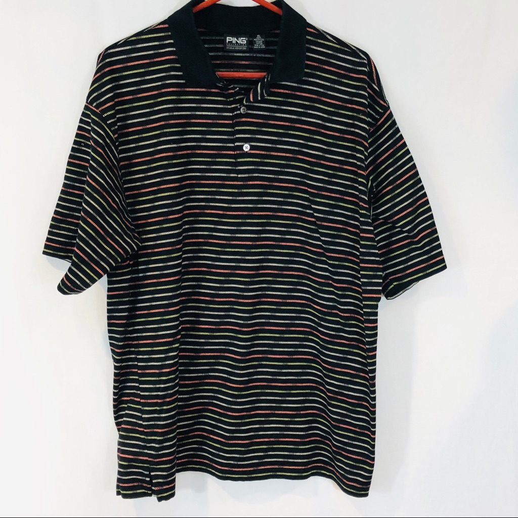 Ping Collections Polo Golf. Shirt Sz Xl Black